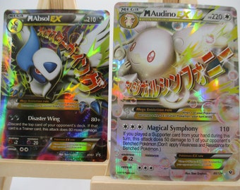 Pokemon Mega Ex Card Etsy