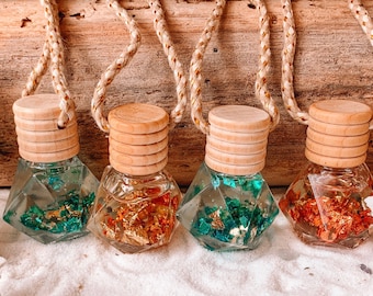 Difusor colgante para coche / Ambientador / Difusor para coche / Difusor de aceites esenciales / Ambientador para coche / Aromaterapia / Difusor de fragancias para el hogar