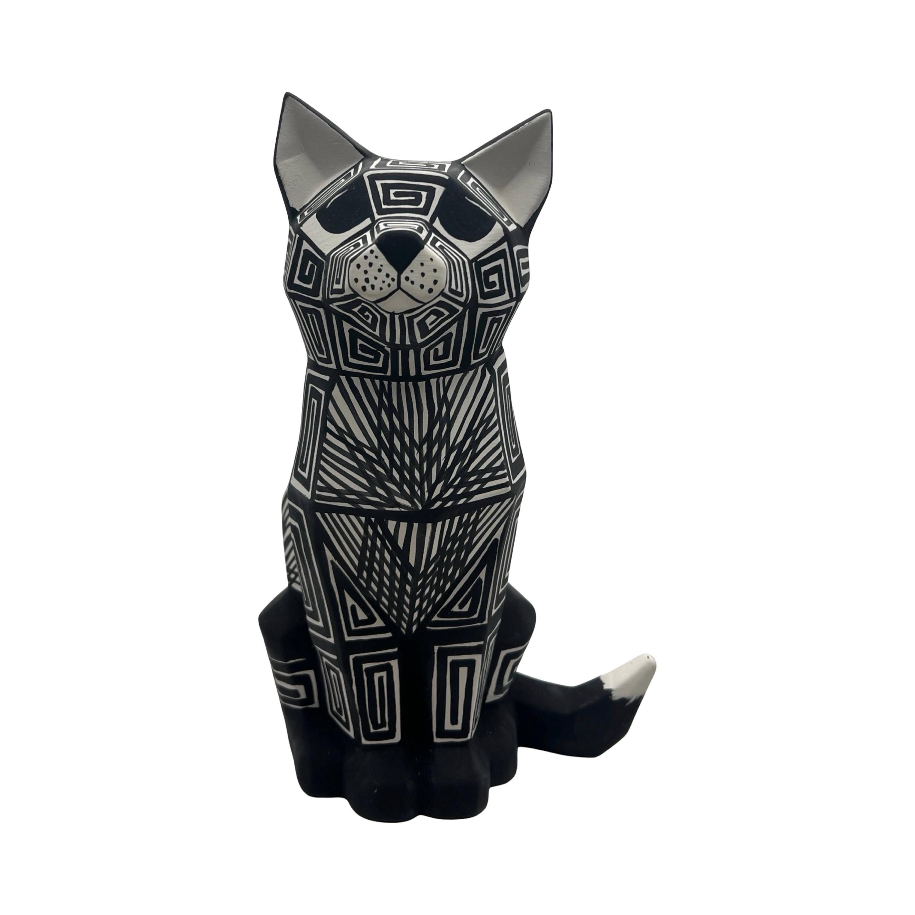 Acoma Pottery Cat - Etsy