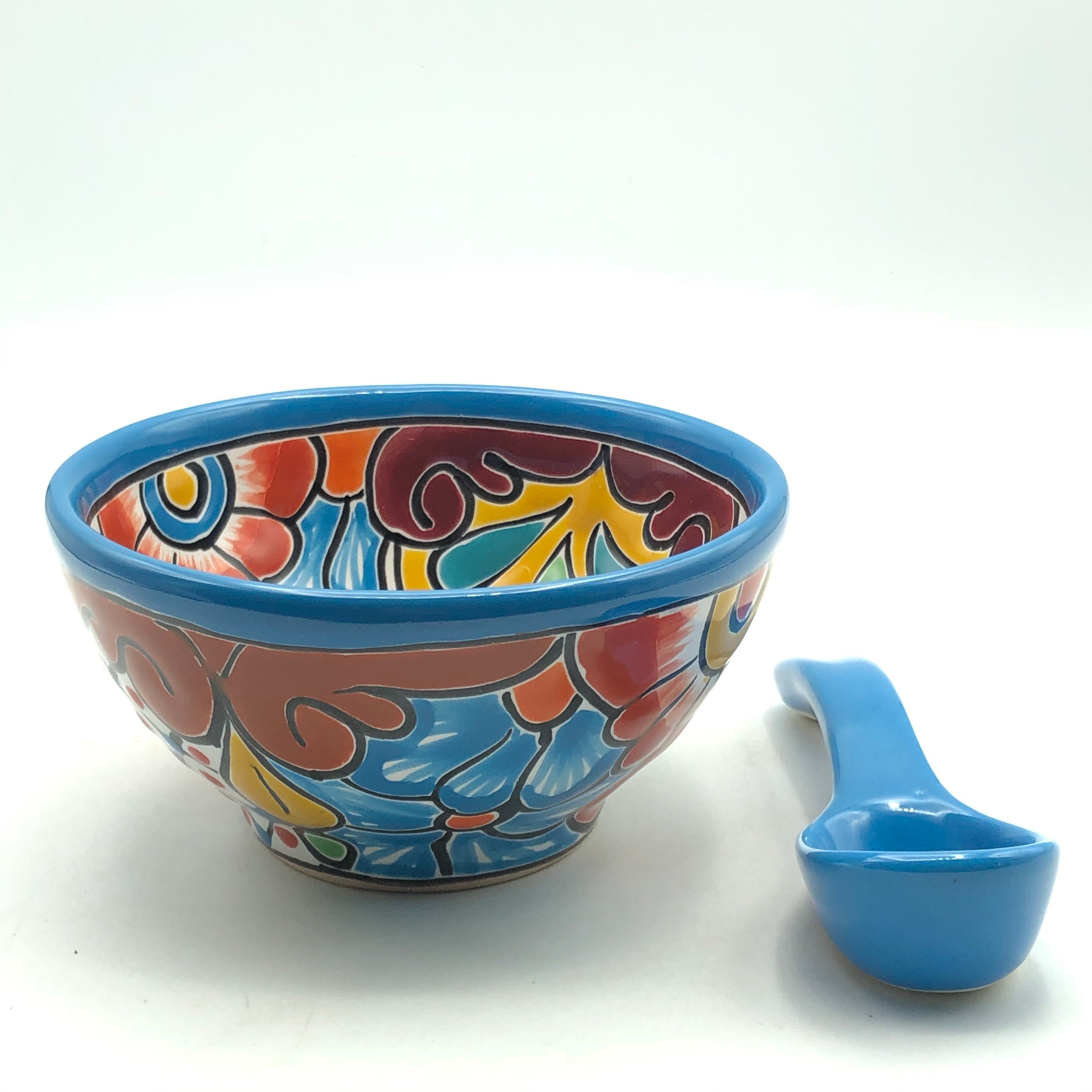 Talavera Salsa/Soup Bowl Mexican Pottery Etsy