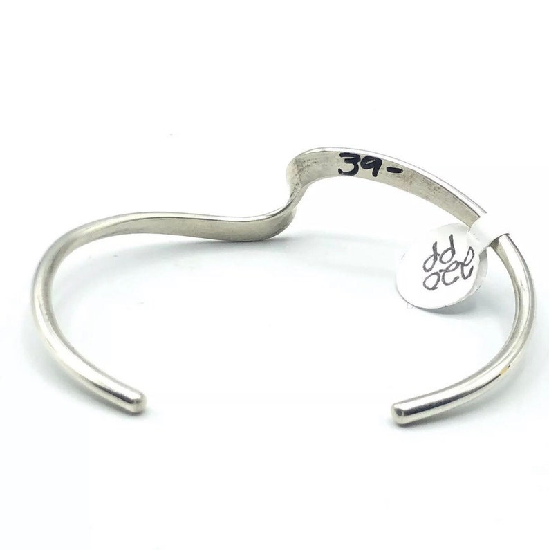 Native American Navajo Handmade Sterling Silver Bracelet