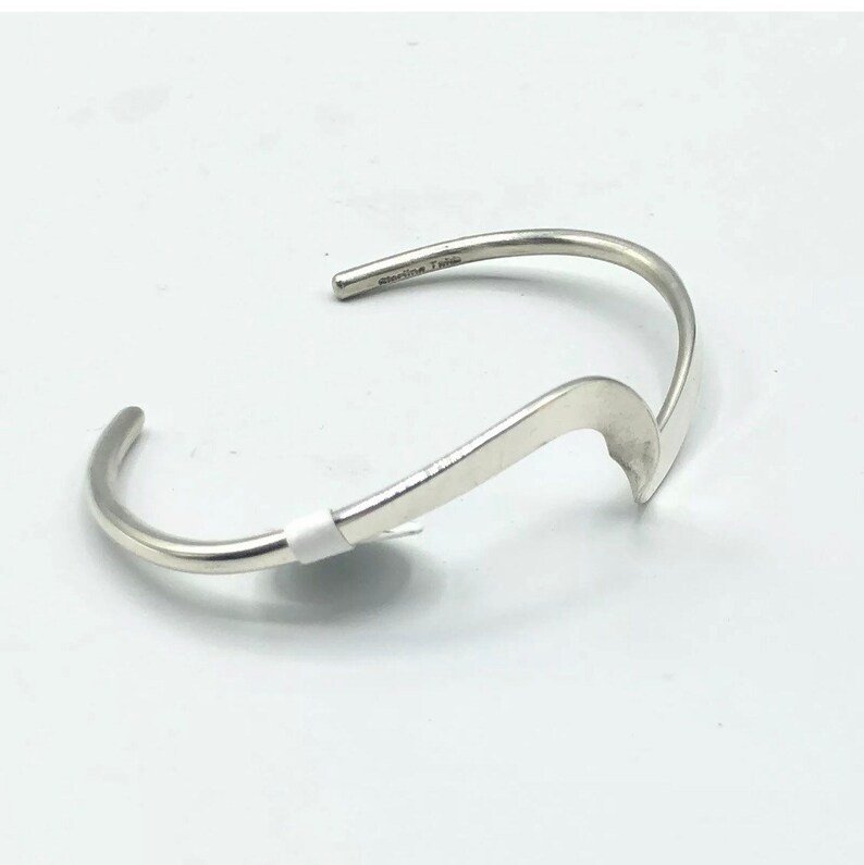 Native American Navajo Handmade Sterling Silver Bracelet