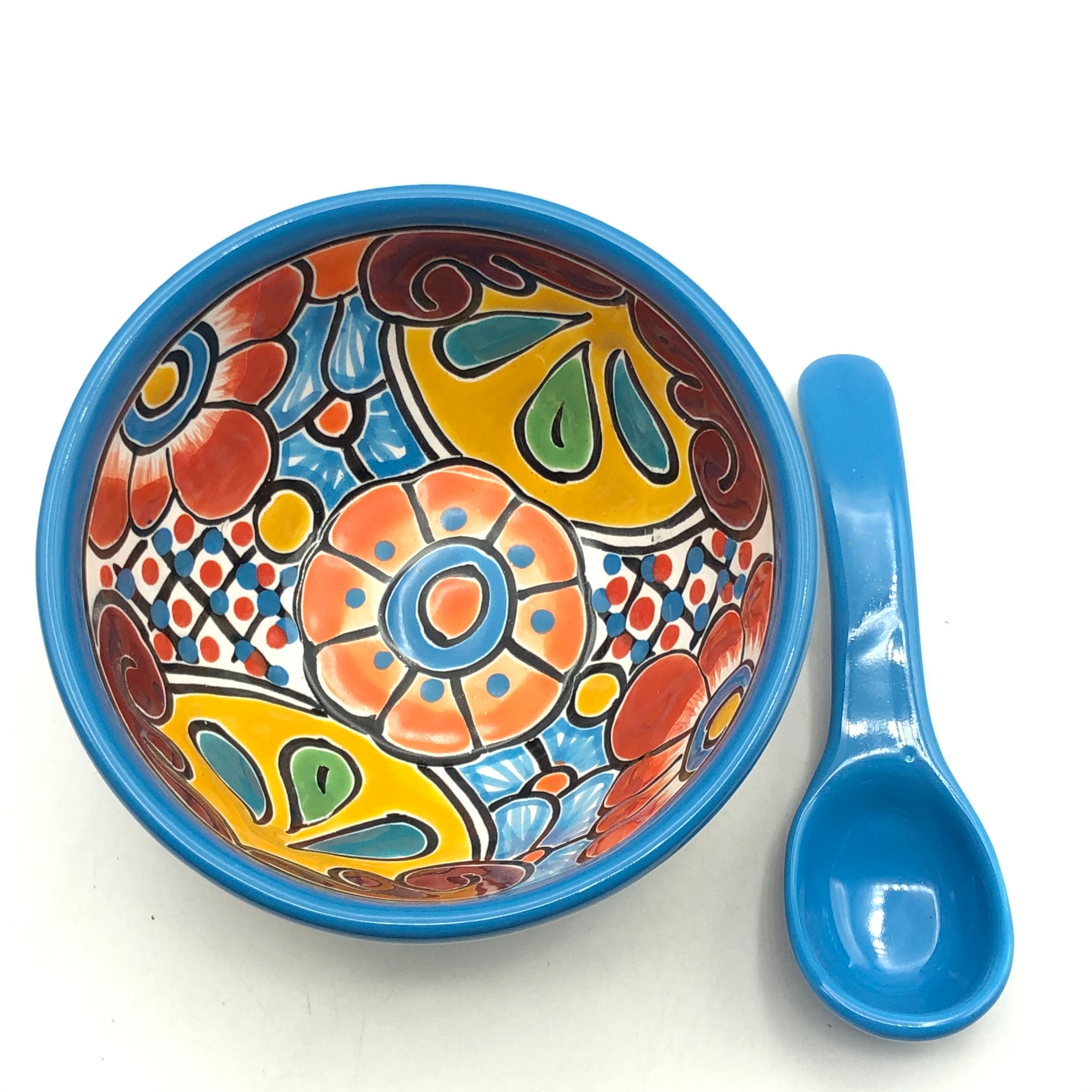 Talavera Salsa/Soup Bowl Mexican Pottery Etsy