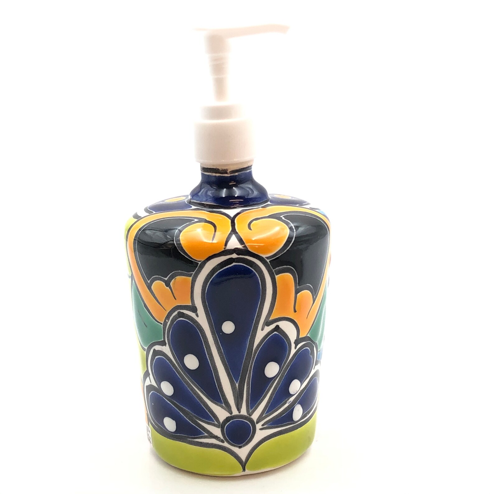 Talavera Soap/Lotion Dispenser Handmade Mexican Pottery Etsy