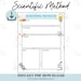 Scientific Method Worksheet Homeschool Science Project Printable ...