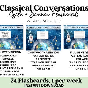 クラシカルカンバセーションズ サイクル2 科学フラッシュカード CC サイクル2 科学メモリーカード ホームスクール用印刷物 科学 サイクル2 メモリーワーク 科学
