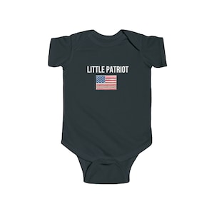 Little Patriot Onesie Republican baby Conservative baby shower gift for conservative mom Patriotic baby gift Baby shower gift for Republican