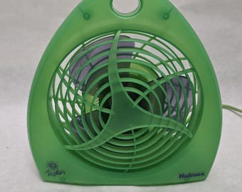 Vintage Zero Electric Fan by Mcgraw Edison Company, Blue and