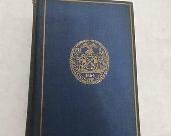 Antique Corporation of the City of New York Valentine's Manual 1924 Very rare edition by Henry Collins Brown