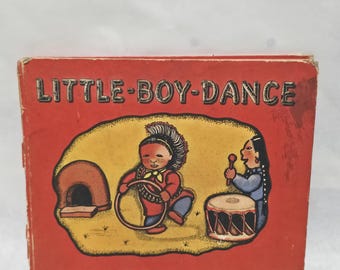 Vintage Little Boy Dance – 1946 Book, Mid-Century Children’s Literature, Collectible Illustrated Edition