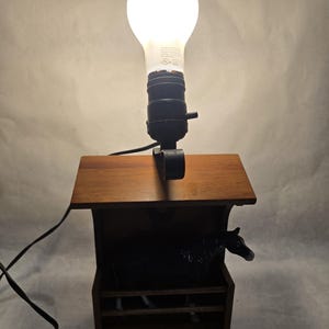 Vintage Horse Table lamp Hanging wall Light 60s Equestrian Home decor