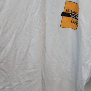 Vintage Original SNL Saturday Night Live Promo T Shirt XL Original Tag