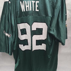 Vintage 90’s Authentic Reebok NFL Philadelphia Eagles Jersey Kelly Green Reggie White Size L #92