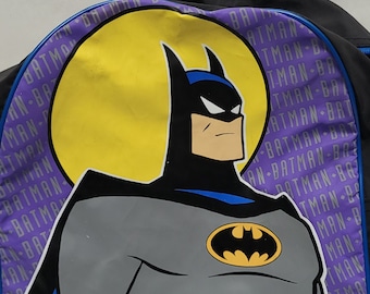Vintage DC Batman Early 90s Book Bag Backpack Joker Kids Toy - Etsy
