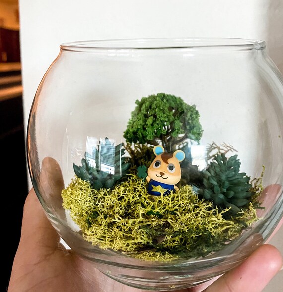 Animal Crossing Mini Terrarium Hamlet Etsy