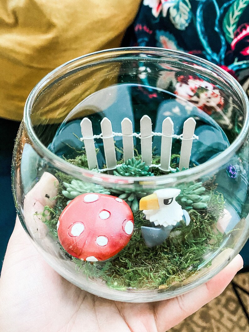 Animal Crossing Mini Terrarium Apollo Etsy