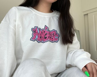 angel crewneck