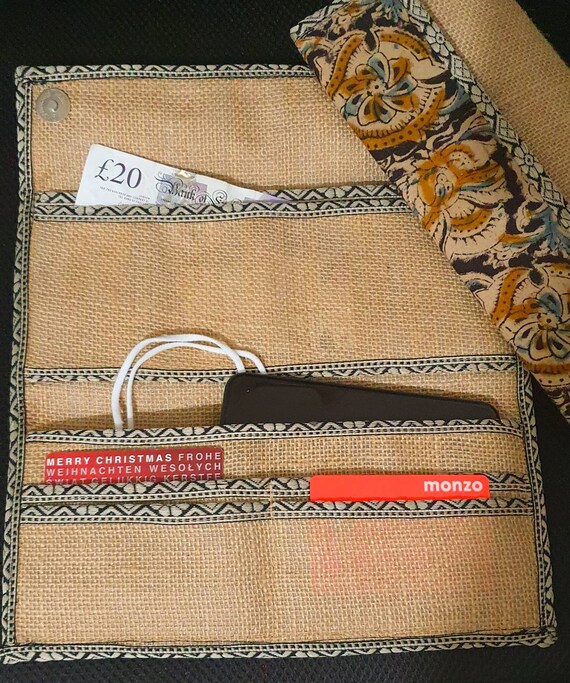 Jute Clutch Wallets for Ladies Kalamkari Cotton Patch Work Eco Friendly Handmade Minimalistic Contemporary Jute Purse Patchwork Juco Etsy Canada