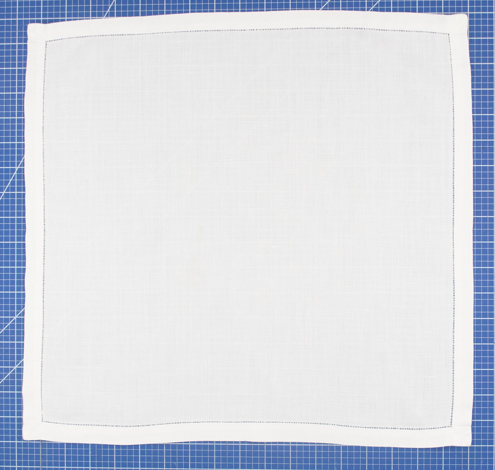 Simple high quality square 17 1/2 white cotton linen Etsy