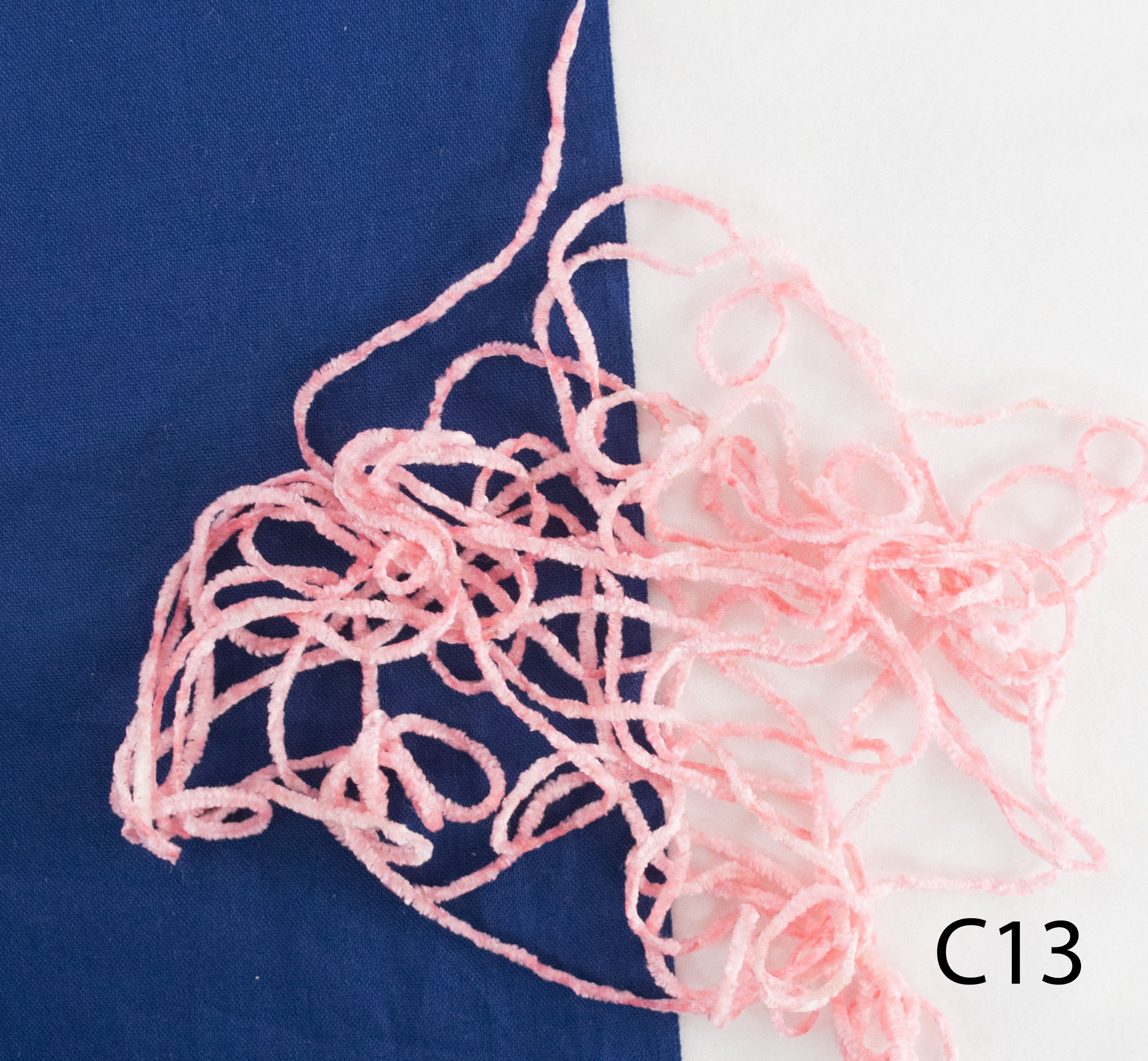 Lot cotton chenille thread/yarn 3mm Your choice of 5 pieces 1 Etsy