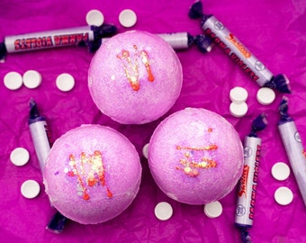 Posh Bubz vegan Bath Bomb “Parma violet Classic”