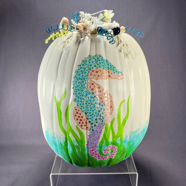 Seahorse Pumpkin Etsy