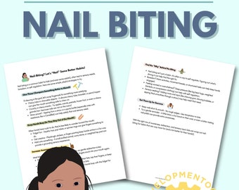 OT Strategies for Nail Biting | Sensory Tips (Digital Download)