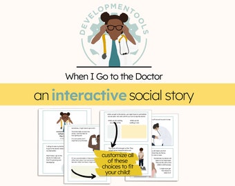 Going to the Doctor Social Story | Occupational Therapy | Special Education | Digital Download | Autism | Speech Theapy