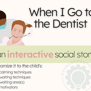 Going to the Dentist Social Story | Occupational Therapy | Special Education | Digital Download | Autism | Speech Theapy