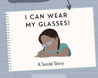Wearing Glasses Social Story | Special Education (Digital Download)