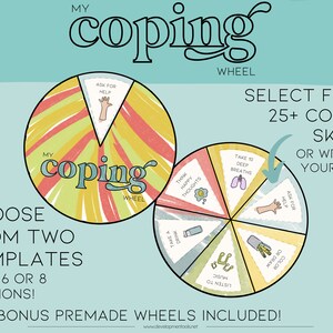 Interactive Coping Wheel |Emotional Regulation | Behavioral Strategies | Special Education | Early Intervention | Autism | ADHD