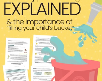 Sensory Processing Explained: Child's Bucket Concept (Digital Download)