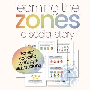 Occupational Therapy Resources | Social Emotional Learning | Learning the Zones | Emotions and Self Regulation | Digital Download