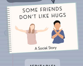 Personal Boundaries Social Story | Autism, Special Education (Digital Download)