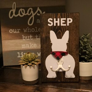 Personalized Dog Leash Holder/Hanger - Custom Bandana