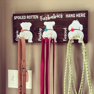 Personalized GrandDog Leash Holder/Hanger image 2