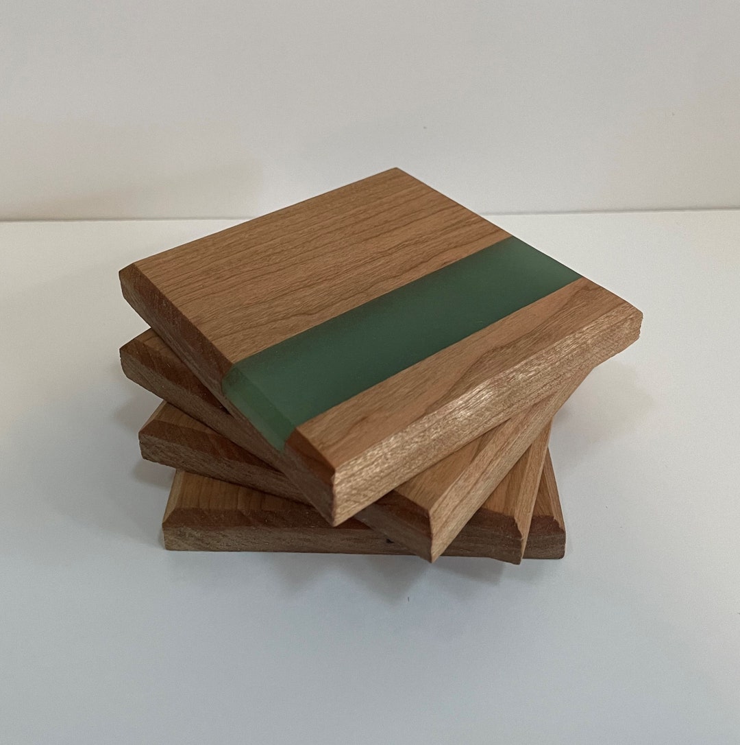 Epoxy Coasters Set of 4 Etsy