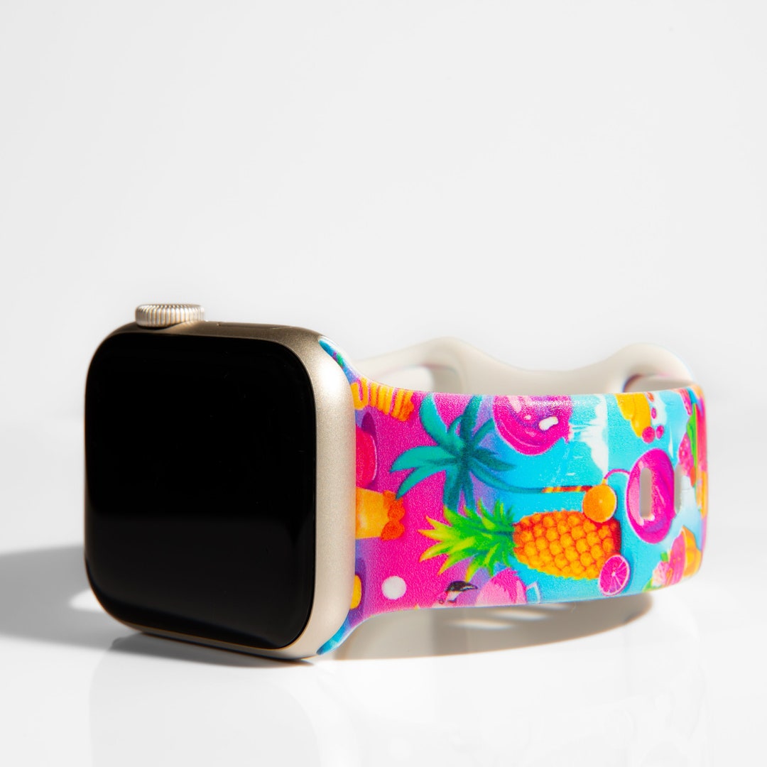 Pineapple Watch Band, Pina, Fruit, El Pina, Apple Watch Series