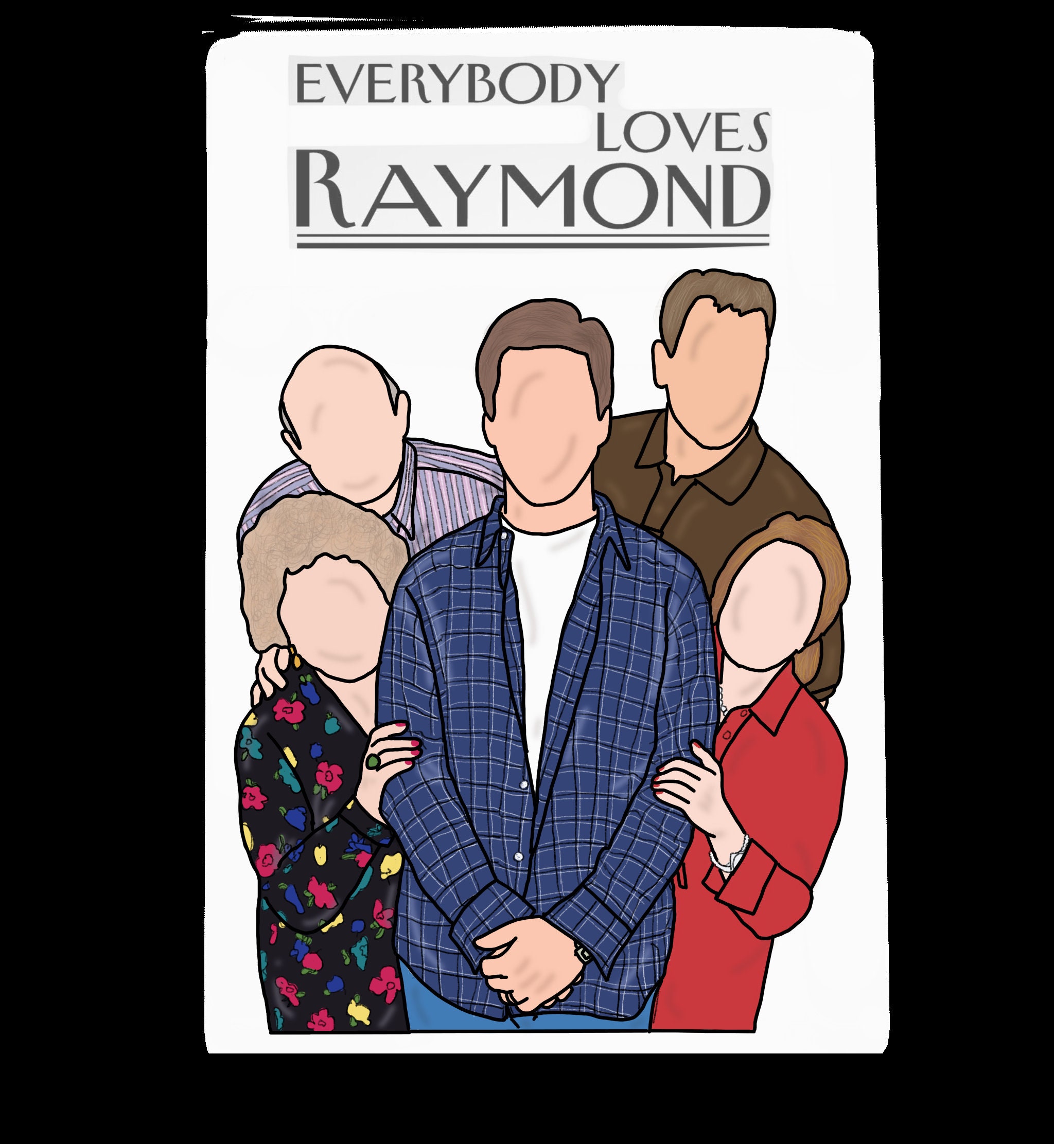 Everybody Loves Raymond, Ray Barone, Marie, Robert, Frank, Debra, 90s