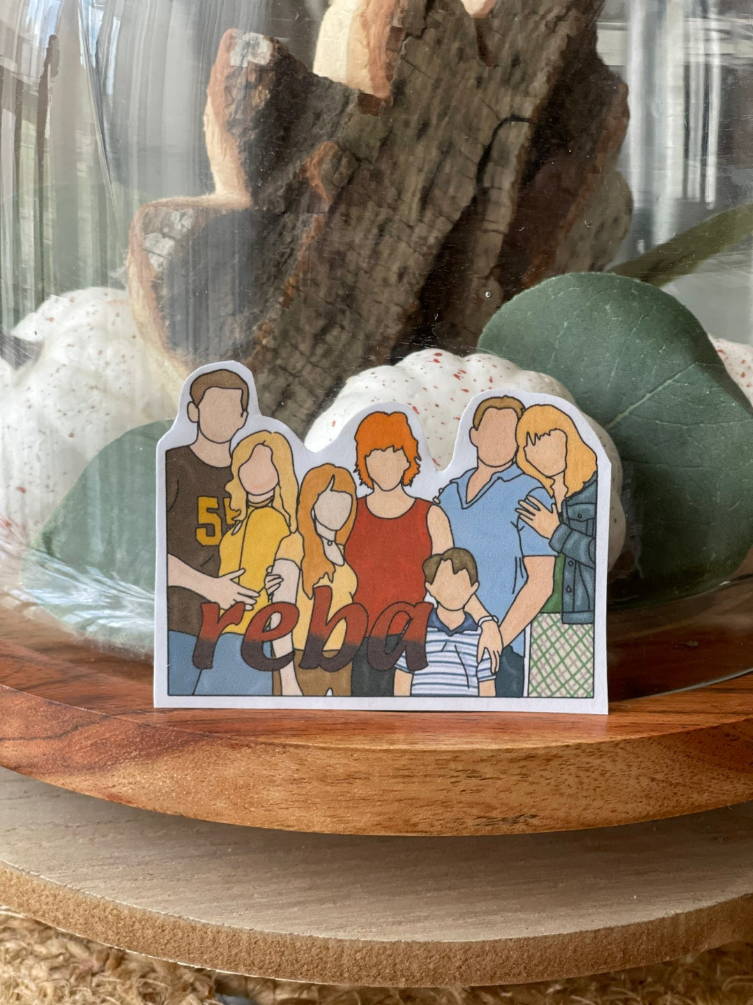 Reba, 2000’s Sitcom, Barbra Jean, Brock, Family Tv - Etsy