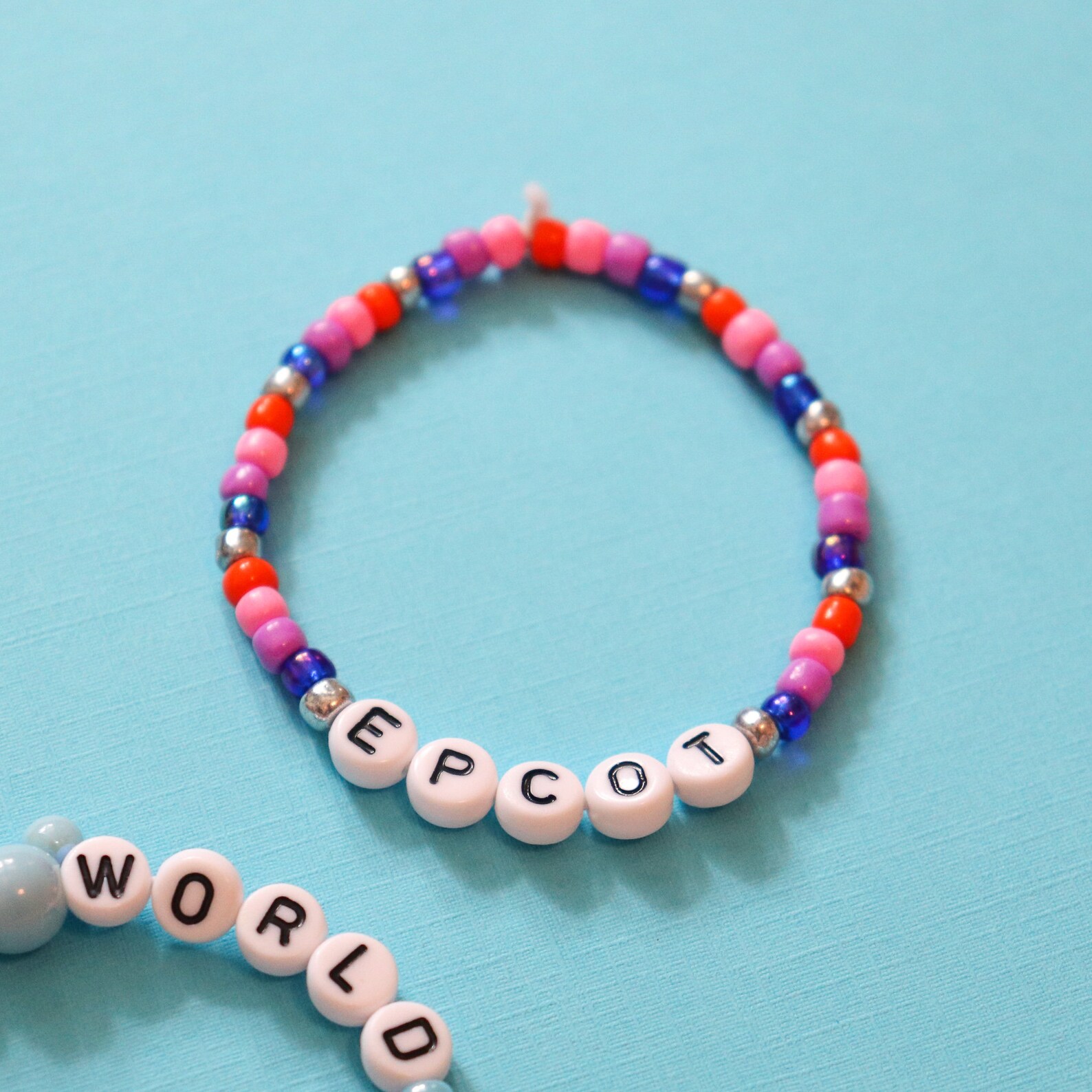 Disney World Bracelets / Disney Bracelet / Magic Kingdom Bracelet / Epcot Bracelet / Hollywood