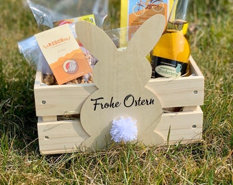 gift basket | Easter basket personalized with name | Easter box | gift box | Wood
