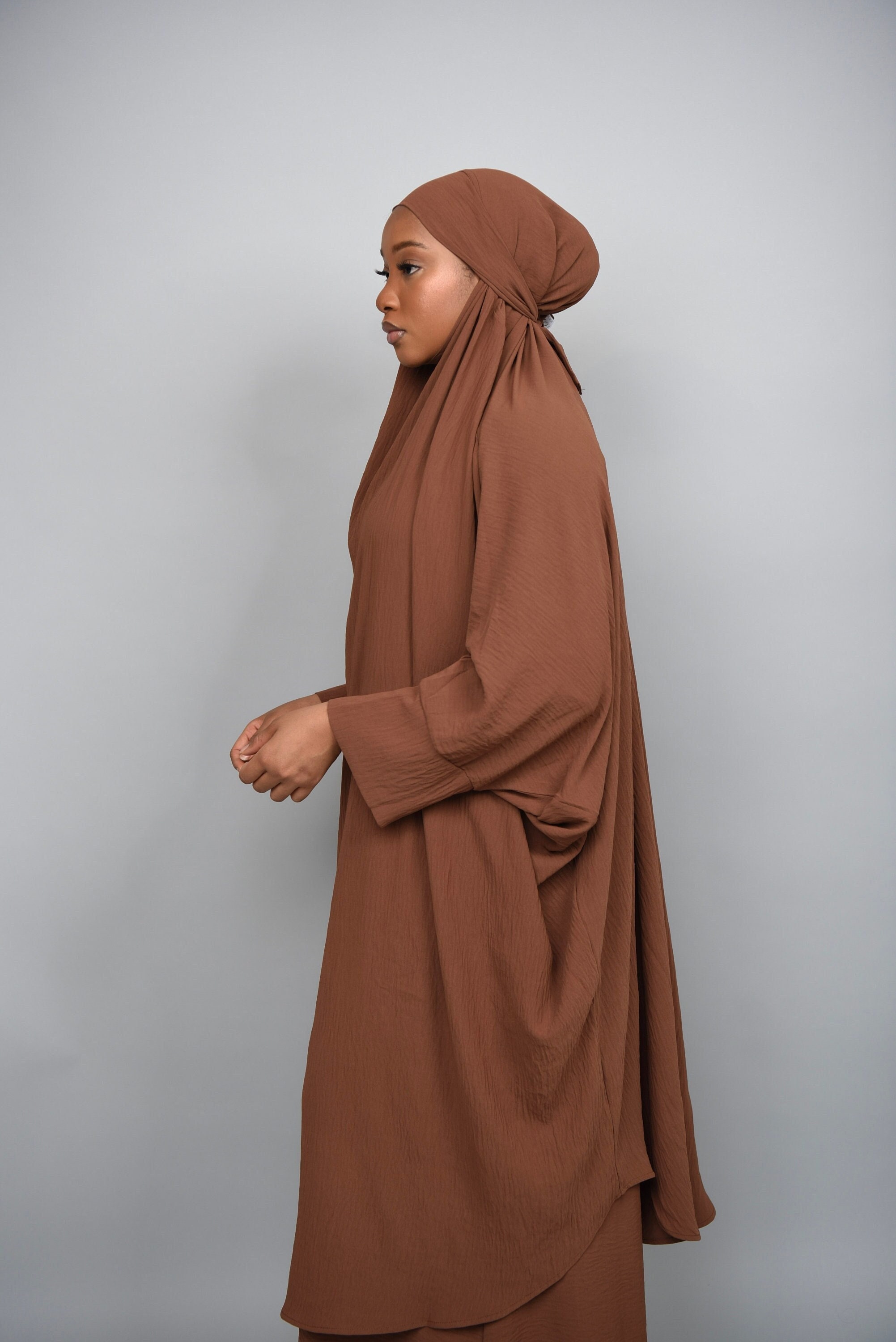 2-piece Amira Jilbab Set Skirt and Overhead Jilbab French Jilbab - Etsy
