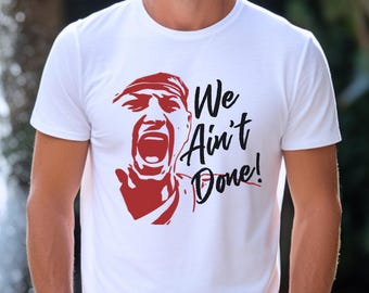 Patrick Mahomes Unisex T-shirt: Kansas City Chiefs 'We Ain't Done' Quote