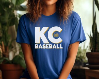 KC Royals Baseball Tee: Unisex Crewneck Shirt