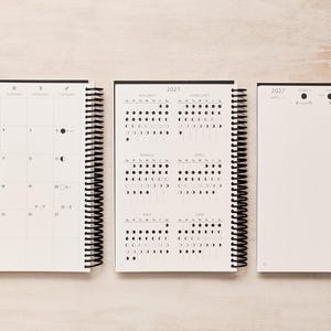2027 Astrology Moon Planner: Spiral Bound Monthly Weekly Celestial Calendar image 4