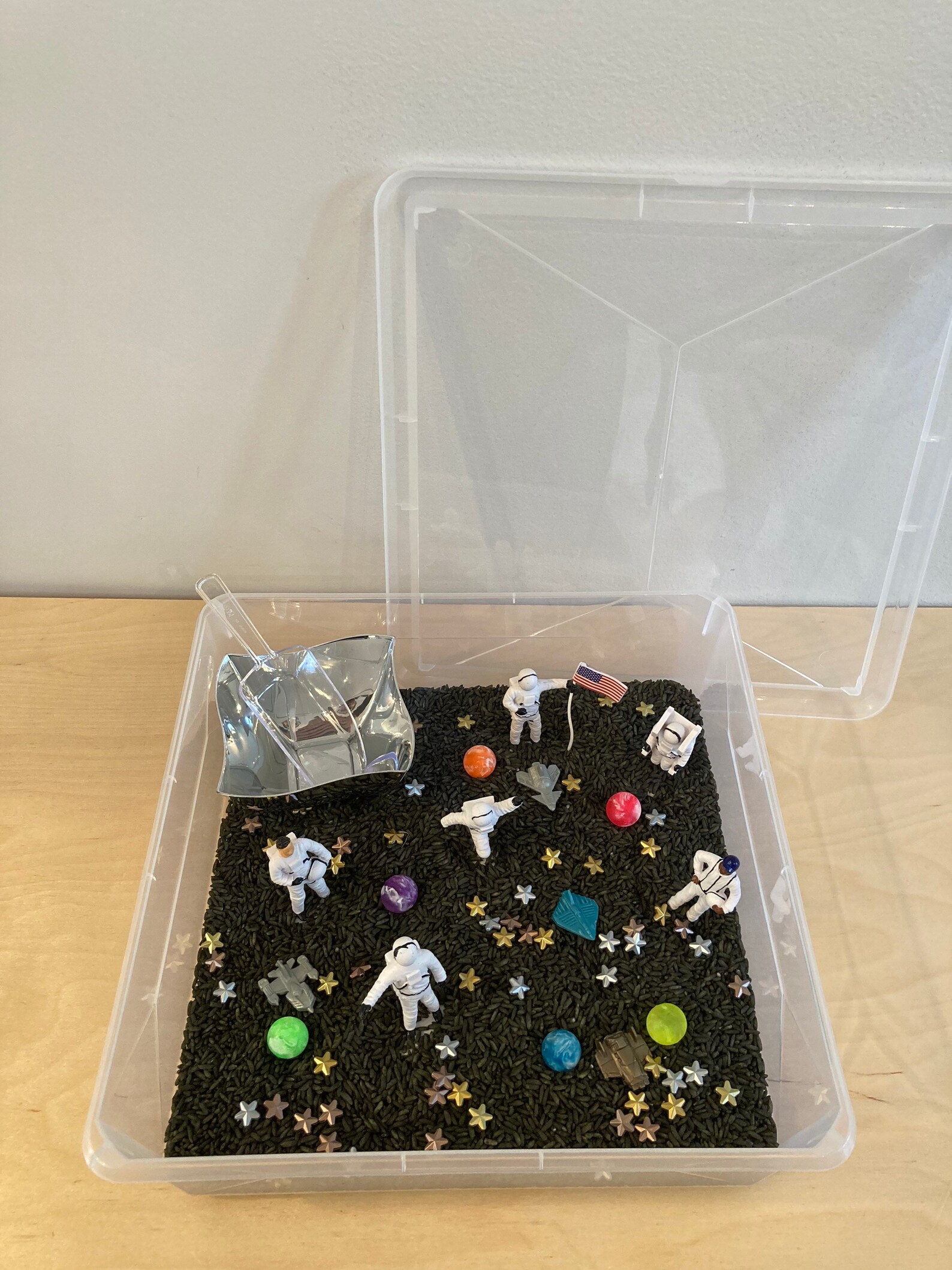 Space Sensory Bin Etsy