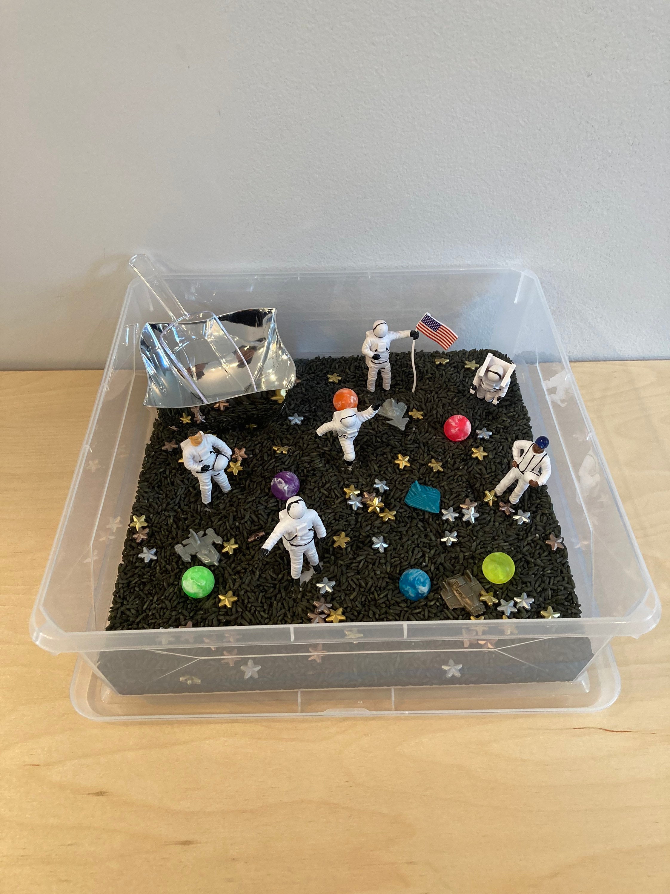 Space Sensory Bin Etsy