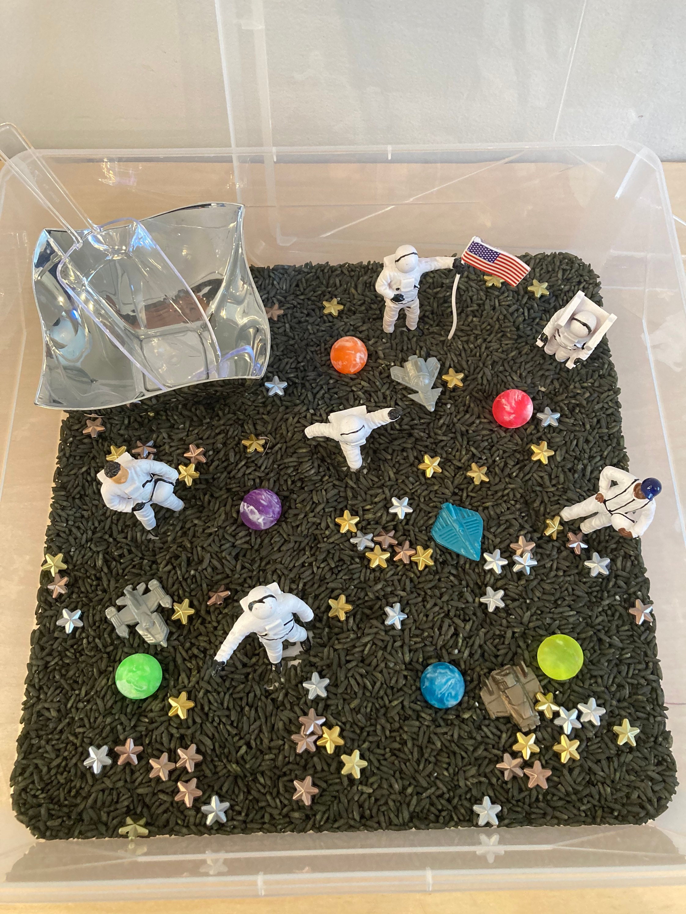 Space Sensory Bin Etsy