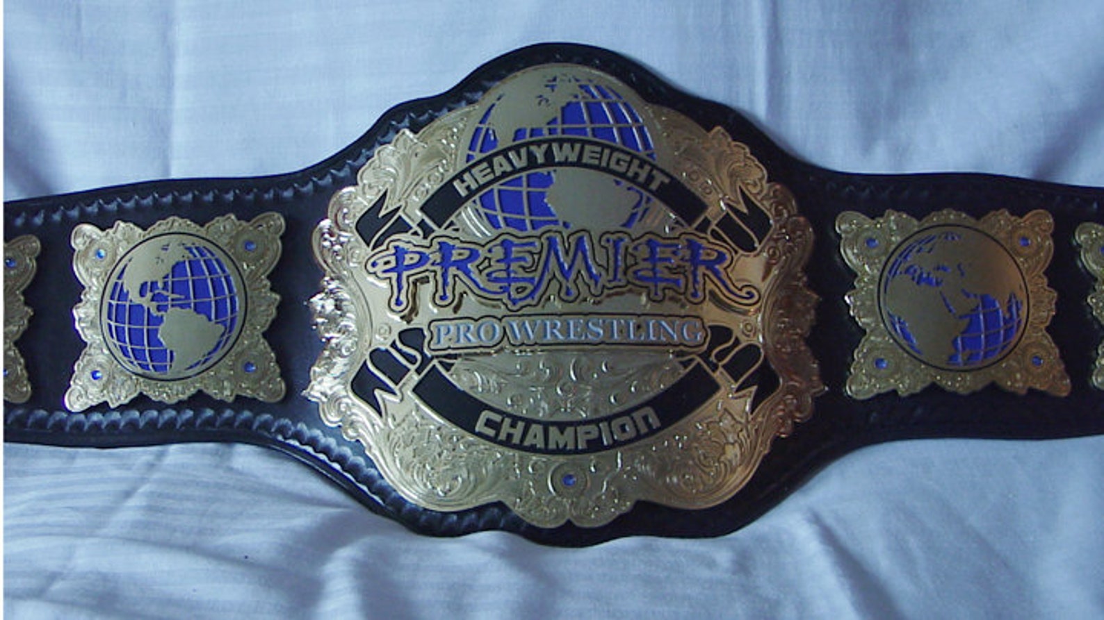 Premier Wrestling Championship Belt Replica Etsy